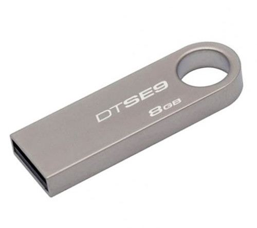 Pamięć Flash USB marki Kingston DataTraveler DTSE9 8GB z interfejsem USB 3.0.