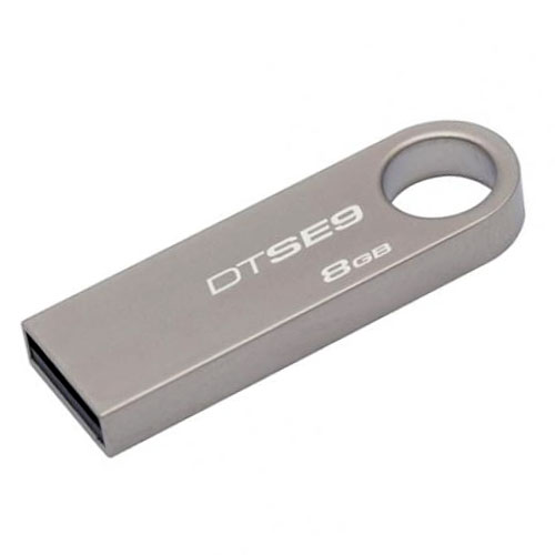 Pamięć Flash USB marki Kingston DataTraveler DTSE9 8GB z interfejsem USB 3.0.