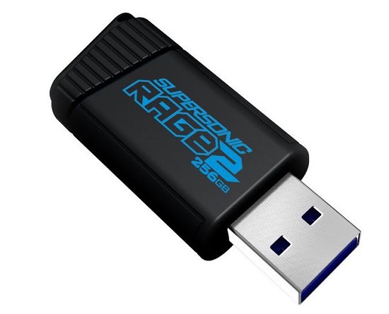 Pendrive Patriot Rage2 256GB z interfejsem USB 3.0 (USB 3.1 Gen1)
